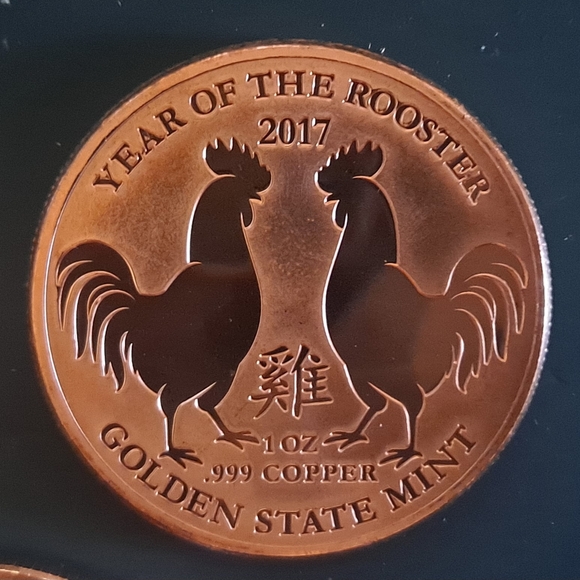 Copper Rounds .999 - Picture 4 of 5